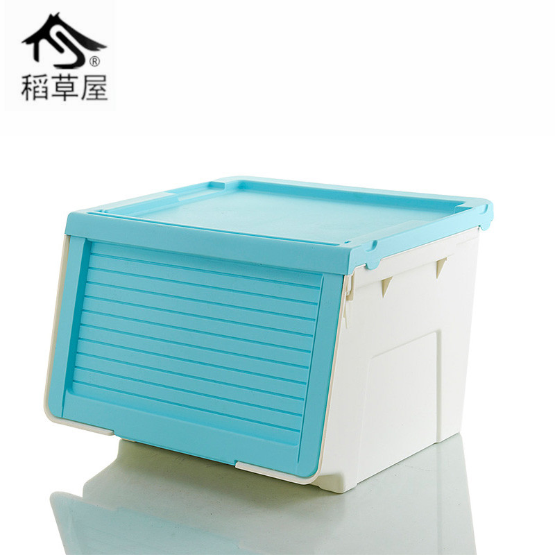 限1000张券抽屉式前开口塑料衣服玩具大收纳箱