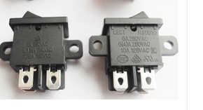 【昇發】KCD1-104 液晶电视船型开关 RS601D带固定孔电源出口开关