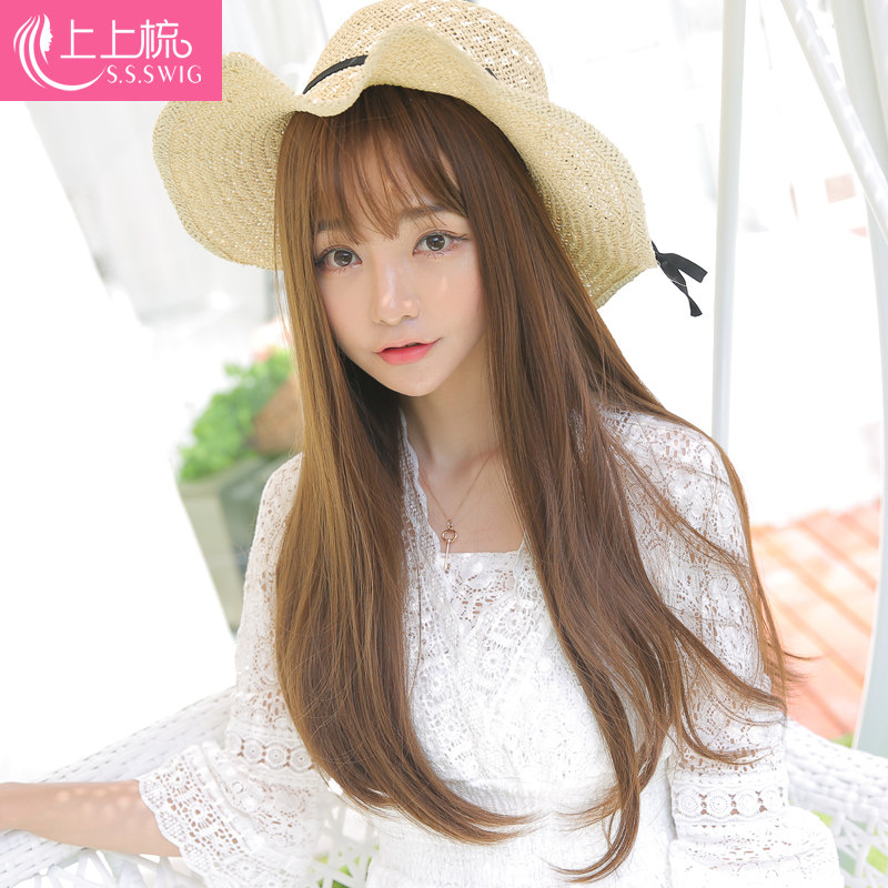 Perruque Long cheveux raides - Ref 2613455 Image 1