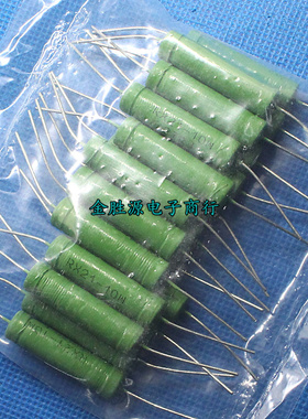 线绕电阻 RX21-10W 43RJ 43欧 5% 绕线电阻 原装(20只10元)