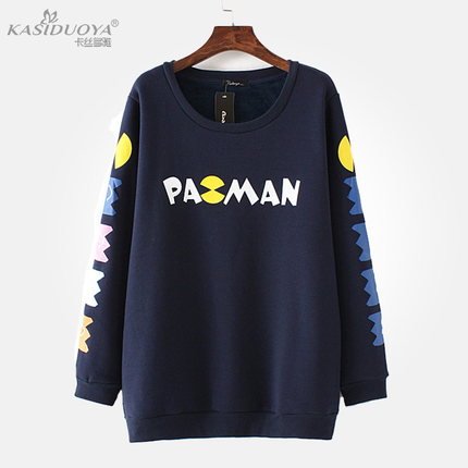 2015女士冬装外套大码女装卫衣女加绒加厚中