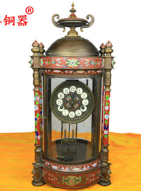 宇卓铜器黄铜表红花边装饰