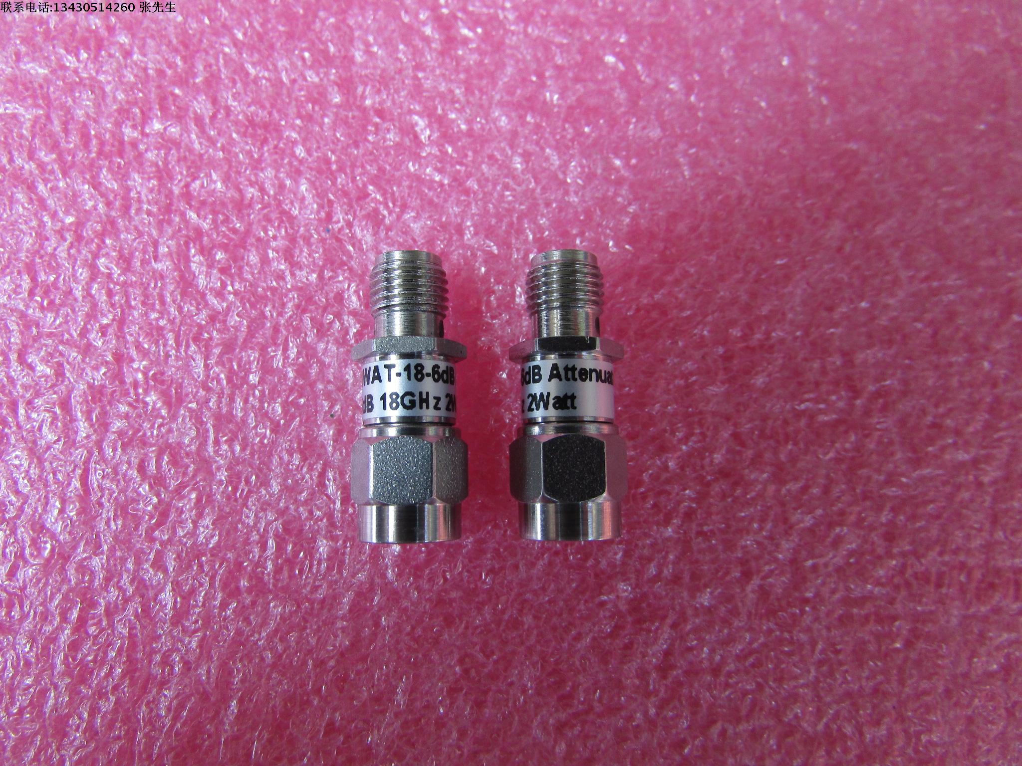 SWAT-18-6 DC-18GHz 6dB 2W SMA 射频微波同轴固定衰减器
