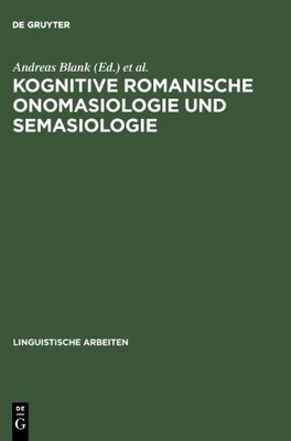 【预售】Kognitive Romanische Onomasiologie U...