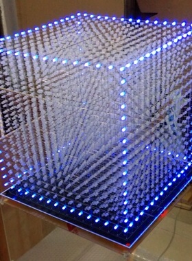 乐涛3D16 CUBE16 裸眼3D智能广告箱 16X16X16光立方成品 量大优惠