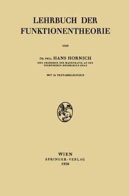 【预订】Lehrbuch Der Funktionentheorie