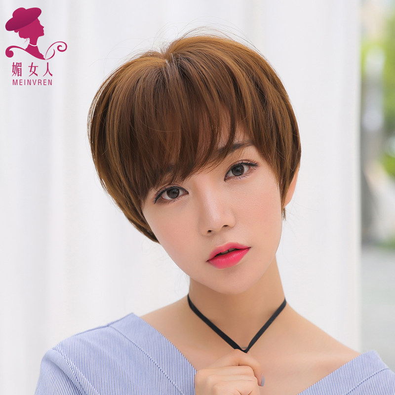 Perruque cheveux raides Court - Ref 2613925 Image 1