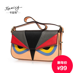 Kamicy/Camilla Qi 2015 new angry birds mosaic small bag line diagonal mini bag handbags