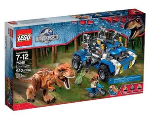 乐高lego 拼装益智玩具2015新款 侏罗纪公园 霸王龙 75918