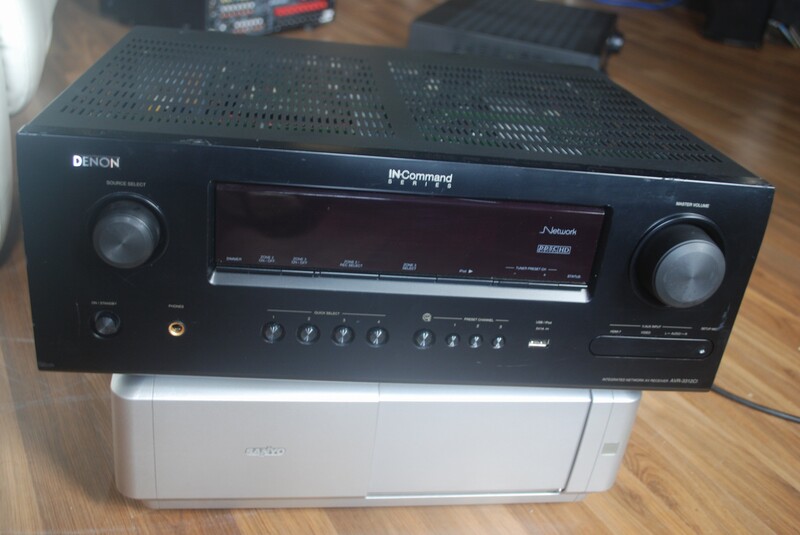 美版二手 天龙AVR-3312 AVR-X2000W DTSHD  支持3D 7.2次世代功放