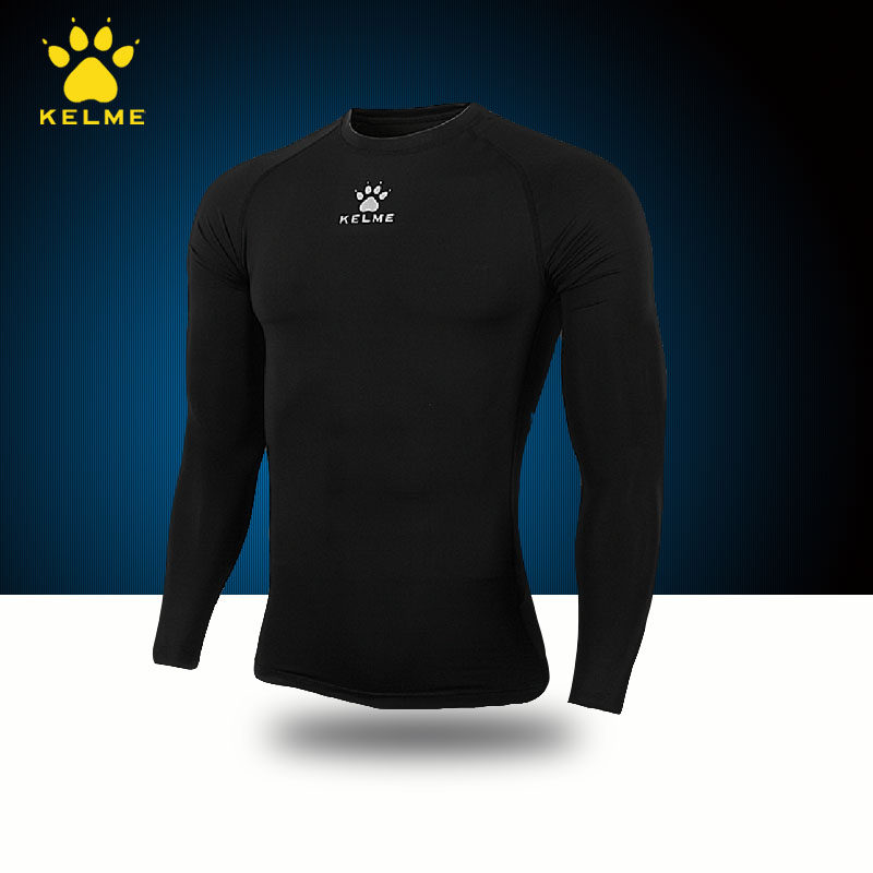 KELME卡尔美 男长袖保暖紧身衣足球训练服透气弹力健身运动T恤|msdalam kategori sukan/pakaian kasual, Sukan T-shirt - dari Buy2taobao.com untuk memberikan perkhidmatan ejen Taobao profesional membeli