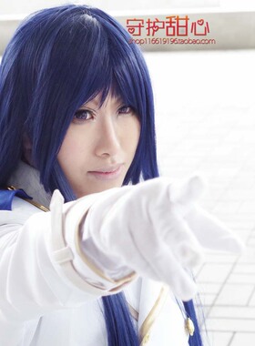 甜心式部清寿古手梨花Kanon/LoveLive园田海未海爷cosplay假发