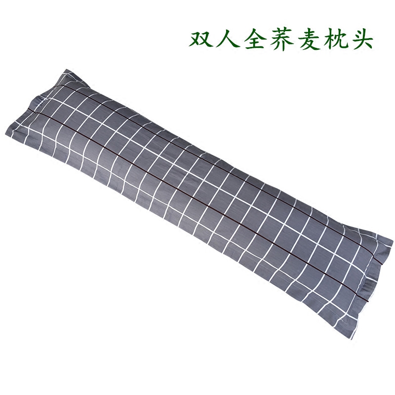 双人加长情侣荞麦皮枕头
