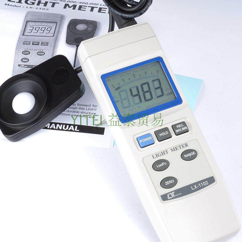 台湾路昌大屏幕LX-1102数字式照度计原装进口正品