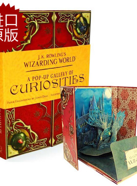 现货 英文原版 罗琳的魔法世界立体书 J.K.Rowling's Wizarding World 哈利波特 神奇动物在哪里 Harry Potter & Fantastic Beast