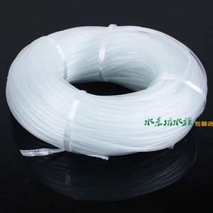 氧气泵软管配件 软塑料强韧性牛筋氧气管 吸盘半透明管子内4外6mm