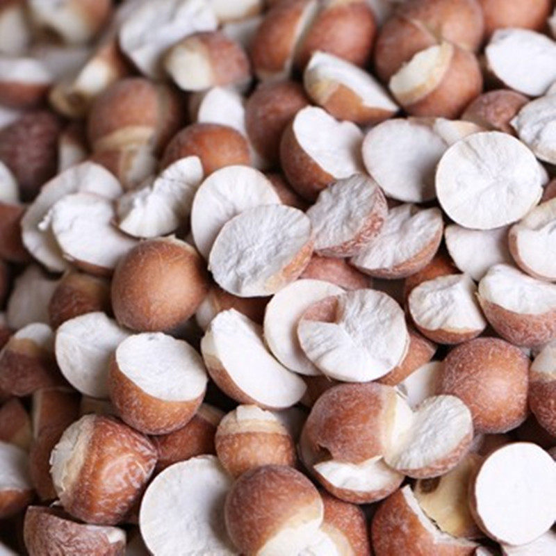 新鲜红皮芡实仁 半开芡实米 鸡头米 芡实 芡實 茨实500克干货