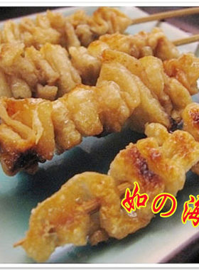 日式户外烧烤1袋20串960克鸡皮串