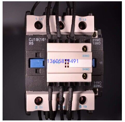 上海威斯康切换电容接触器CJ19-25A/380V/220V
