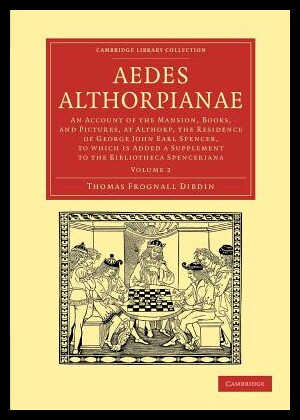 【预售】Aedes Althorpianae: An Account of the