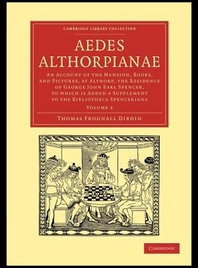 【预售】Aedes Althorpianae: An Account of the