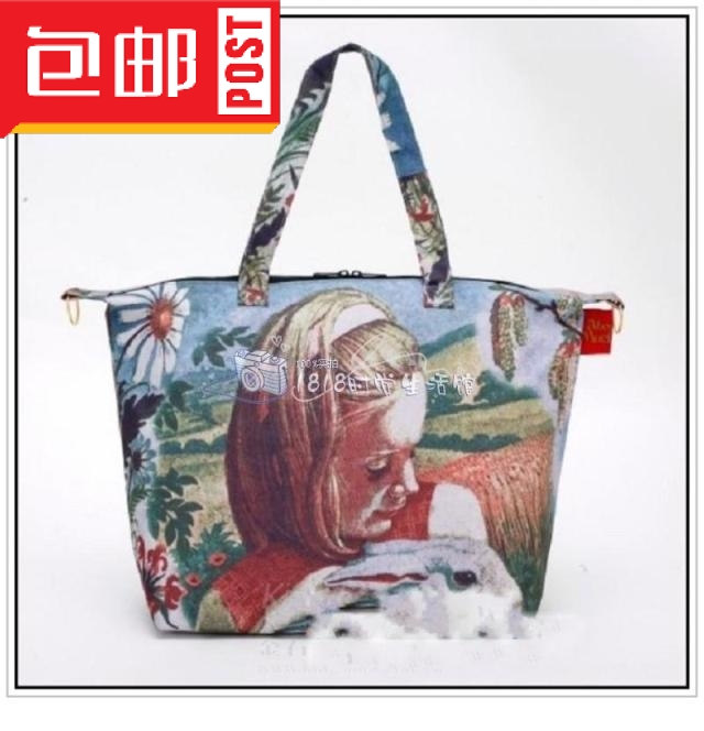 包郵特價熱賣日雜少女 異想世界2011秋冬號附雙面印花超大單肩包