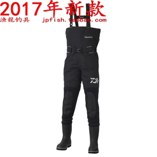 Daiwa 2017年新品 SBW 带鞋 连体裤 4501BC 日本 涉水裤 达亿瓦