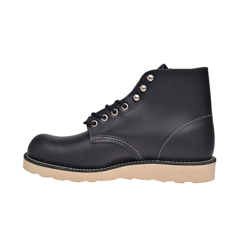 red wing 8165 红翼 美国经典圆头平底牛皮中性美产短筒工装靴