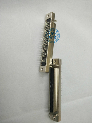 SCSI-Ⅲ HPDB68P母接头 68芯接插件母座  SCSI插头 直插 180度