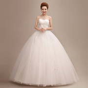 Wedding gowns 2015 new spring/summer fashion line gown with a fitted bodice with the Korean version of plus size slimming bridal diamond