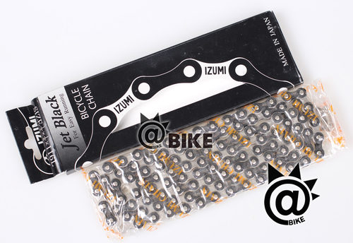 @BIKE FIXED GEAR 日本IZUMI 高强度单速车链 特别款 黑银色 现货