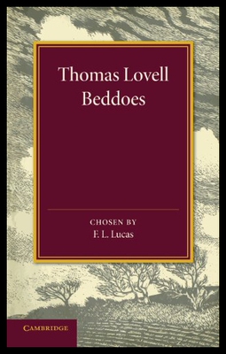 【预售】Thomas Lovell Beddoes: An Anthology