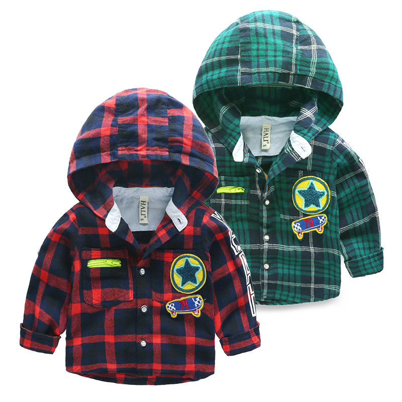 Chemise garcon à manche longue - Ref 2074664 Image 1