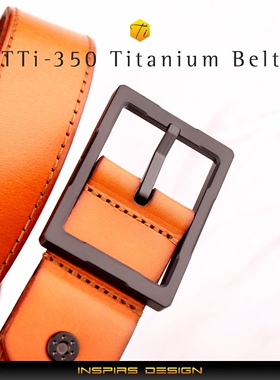钛金迷宫TIMAZE TTi-350 钛扣 皮带 INSPIRS 设计正品