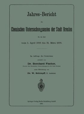 【预订】Jahres-Bericht Des Chemischen Unters...