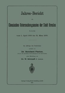 【预订】Jahres-Bericht Des Chemischen Unters...