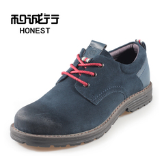 Ash and ash sheep2014 autumn new style fashion fashion sheep Scrubs leather men's shoes 0800114