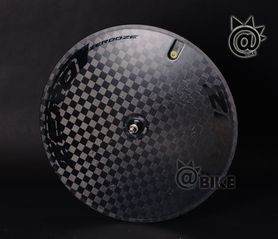 @BIKE FIXED GEAR ZERO零度 虫碳 后 封闭轮死飞车TT计时赛后碟轮