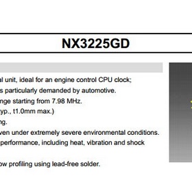 3225 8M 无源晶振 2脚 NX3225GD-8.000MHZ 8M最小尺寸 工业级的