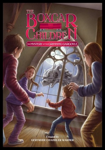 【预售】the mystery of the grinning gargoyle