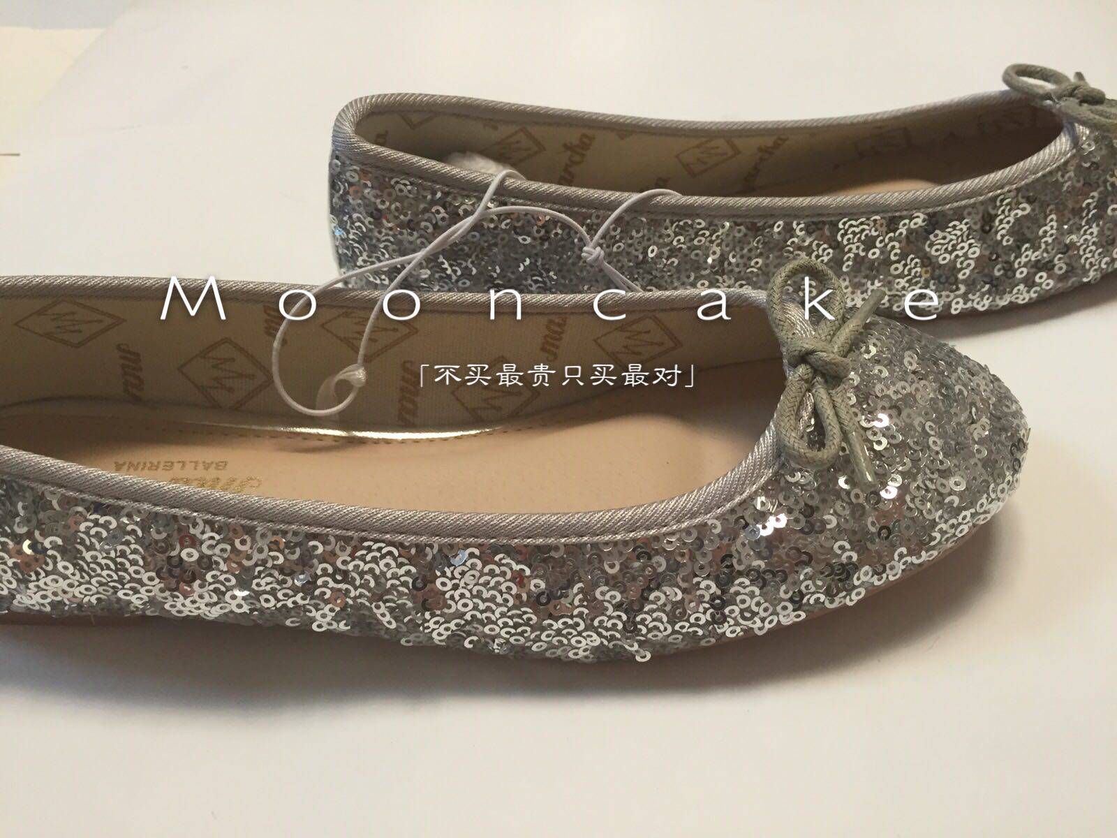 HONG KONG COUNTER GENUINE MARCHA BALLET SHOES BOW FLAT SHOES SOFT AND COMFORTABLE WOMENS SINGLE SHOES