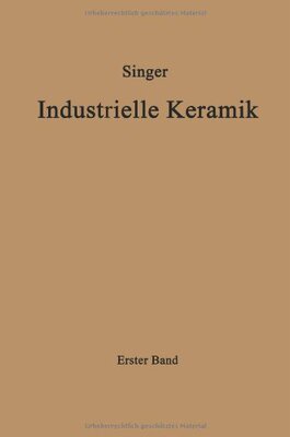 【预订】Industrielle Keramik: Erster Band Di...