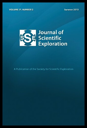 【预售】Journal of Scientific Exploration 27:
