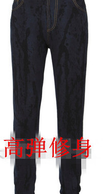 高弹黑色女打底裤纯色薄款高弹力紧身休闲仿牛仔裤修身显瘦铅笔裤
