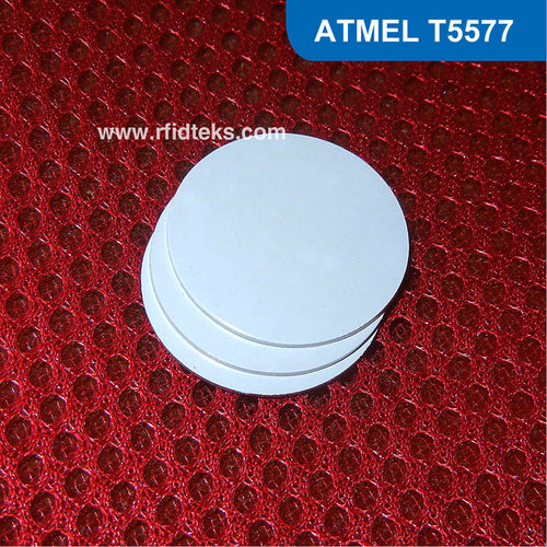 RFID钱币卡125KHZ低频T5577, 可读写钱币卡 T5577芯片 18MM