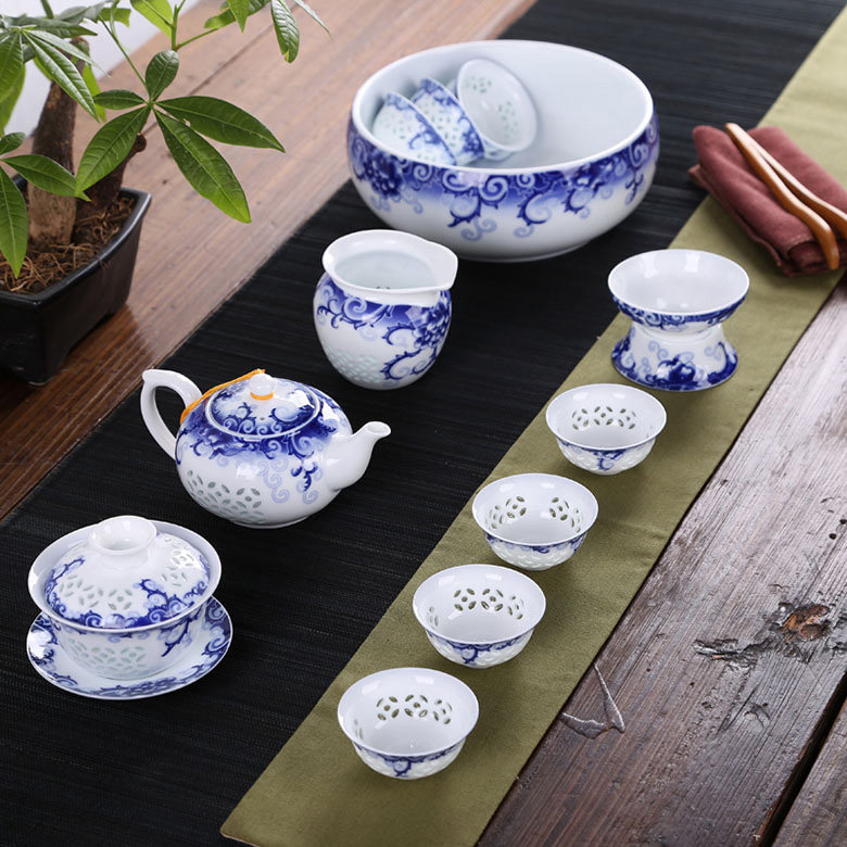 青花瓷茶具