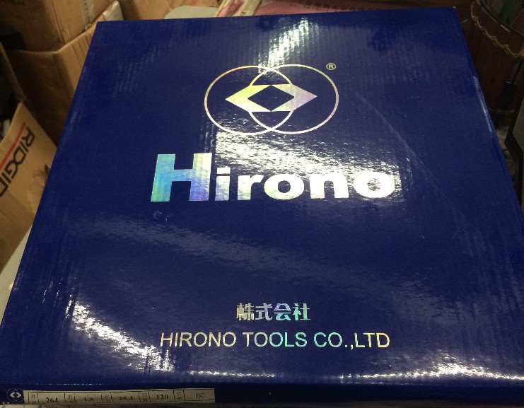 原装日本HIRONO超薄木工木材合金锯片 264*1.8*120T*25.4