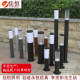 黑色不锈钢草坪灯 LED户外防水路灯庭院灯花园别墅灯园林绿化灯柱