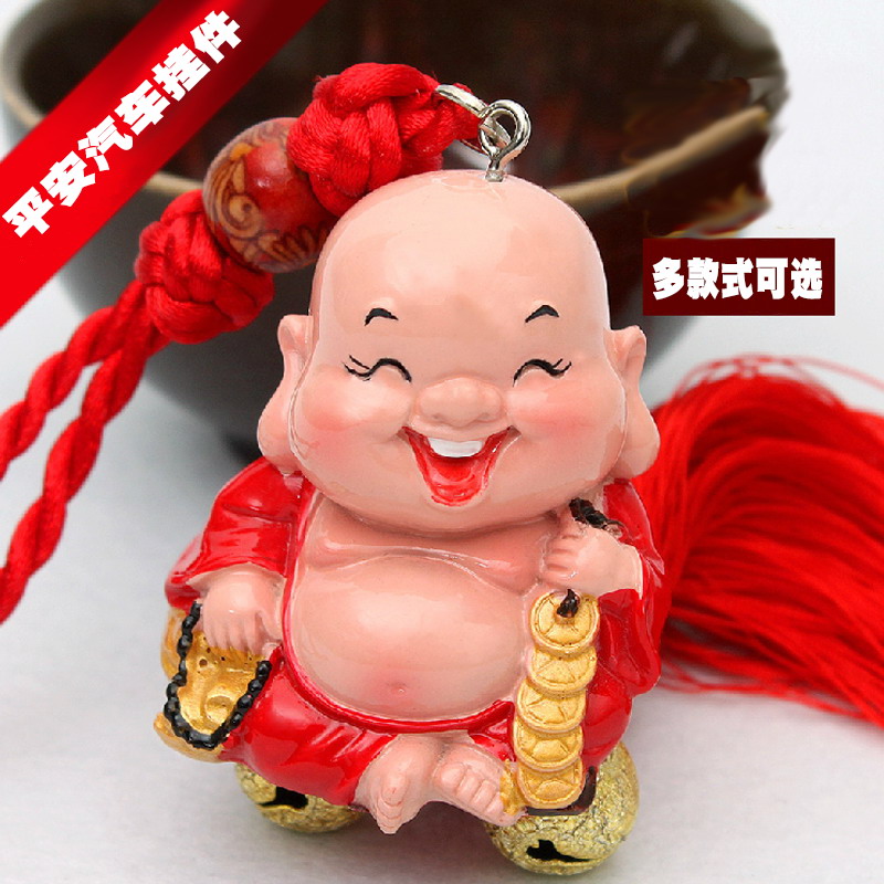 汽车挂件好神公仔可爱q版财神内