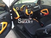 奔驰smart汽车 内饰个性改装装饰贴件贴片 个性改装壳